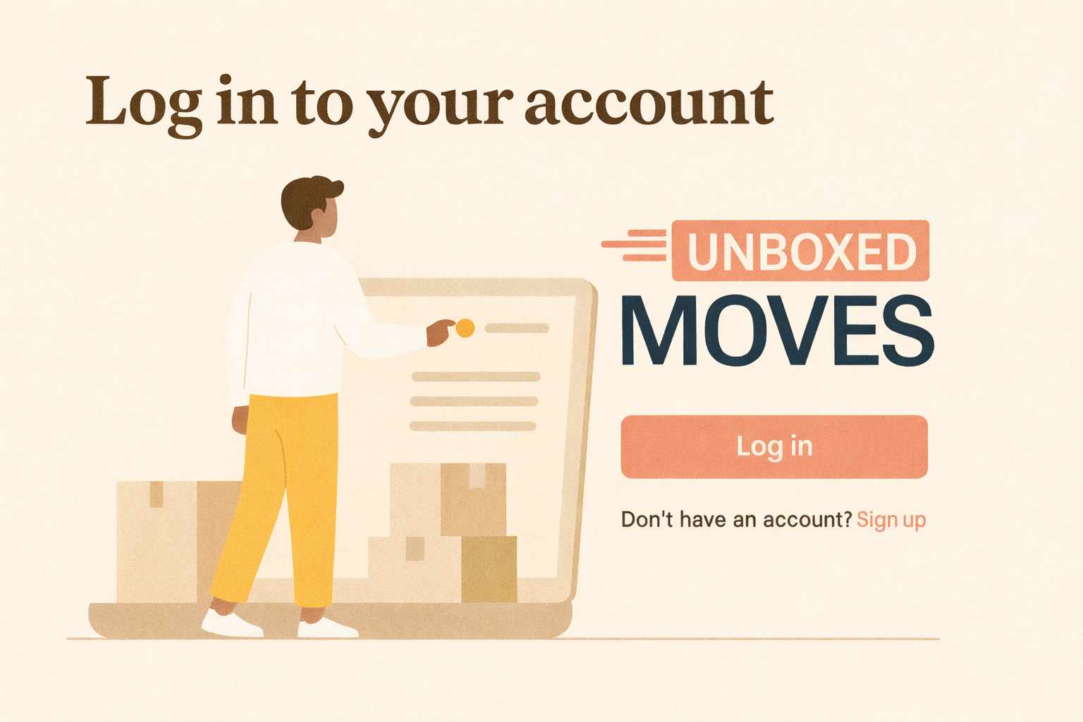 Unboxed Moves login